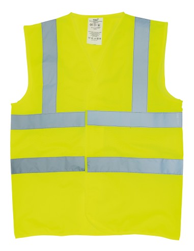 YOK-HVW100FR-Gilet haute visibilité ignifuge sans manche